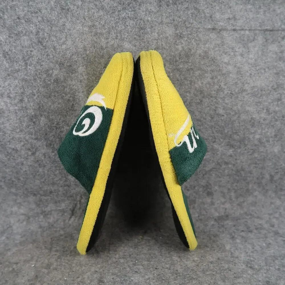 Slippers Casual Big Kids 7 University of Oregon Ducks Slip On Flat Yellow Green